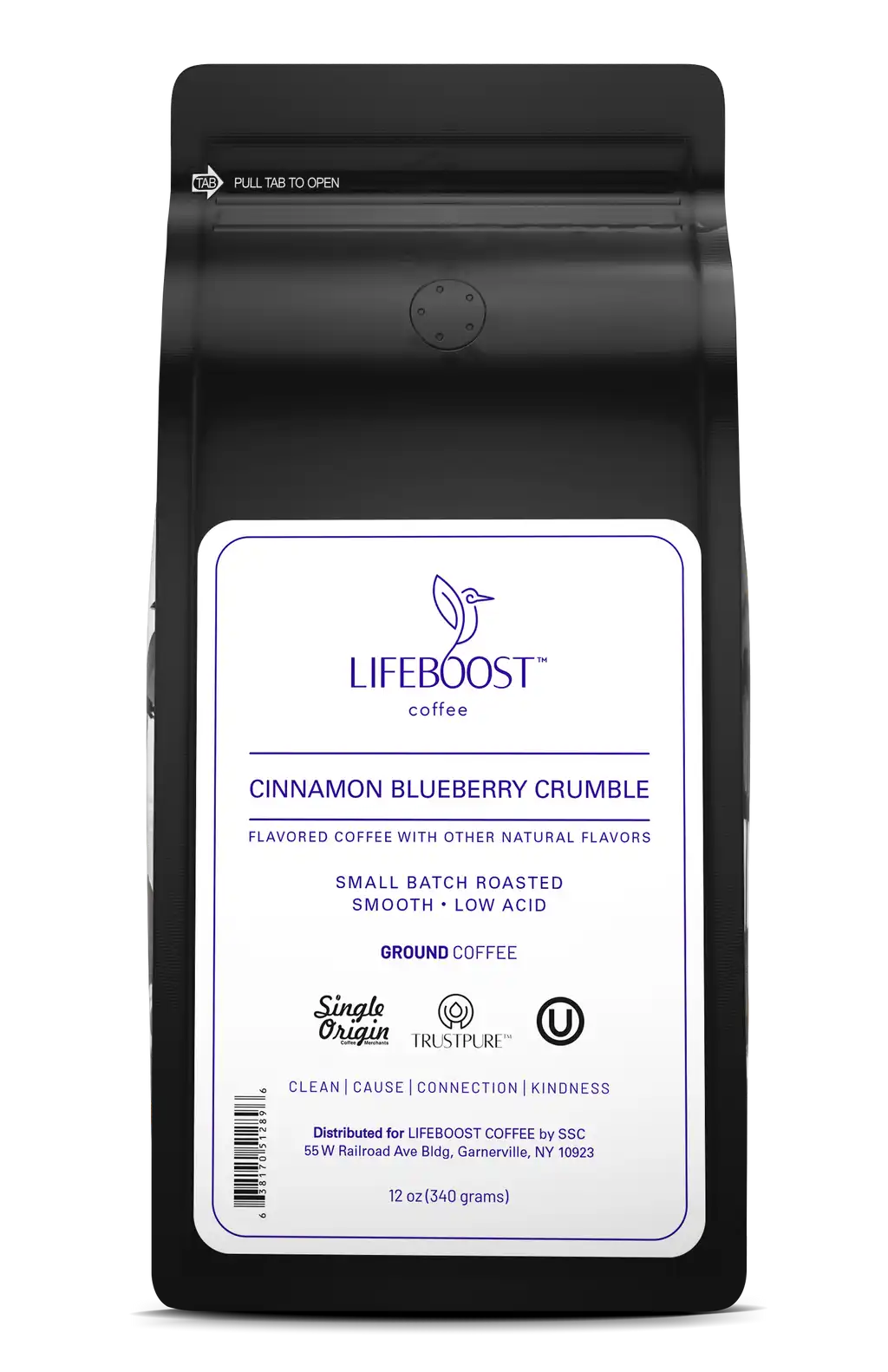 Cinnamon Blueberry Crumble