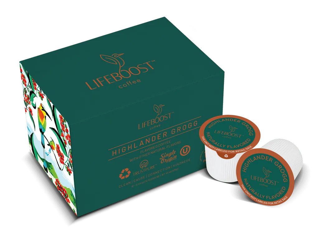 Highlander Grogg Coffee Pods