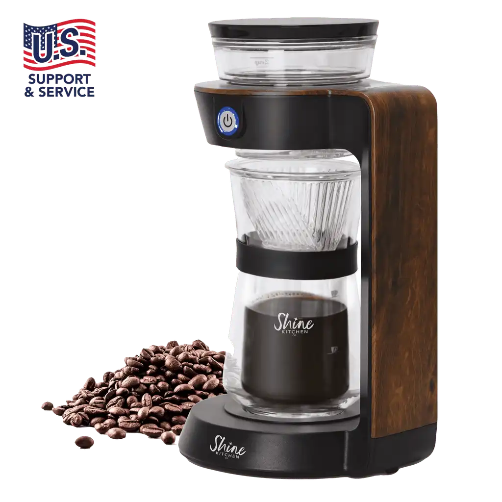 Shine Kitchen Co.® Autopour Automatic Pour Over Coffee Machine